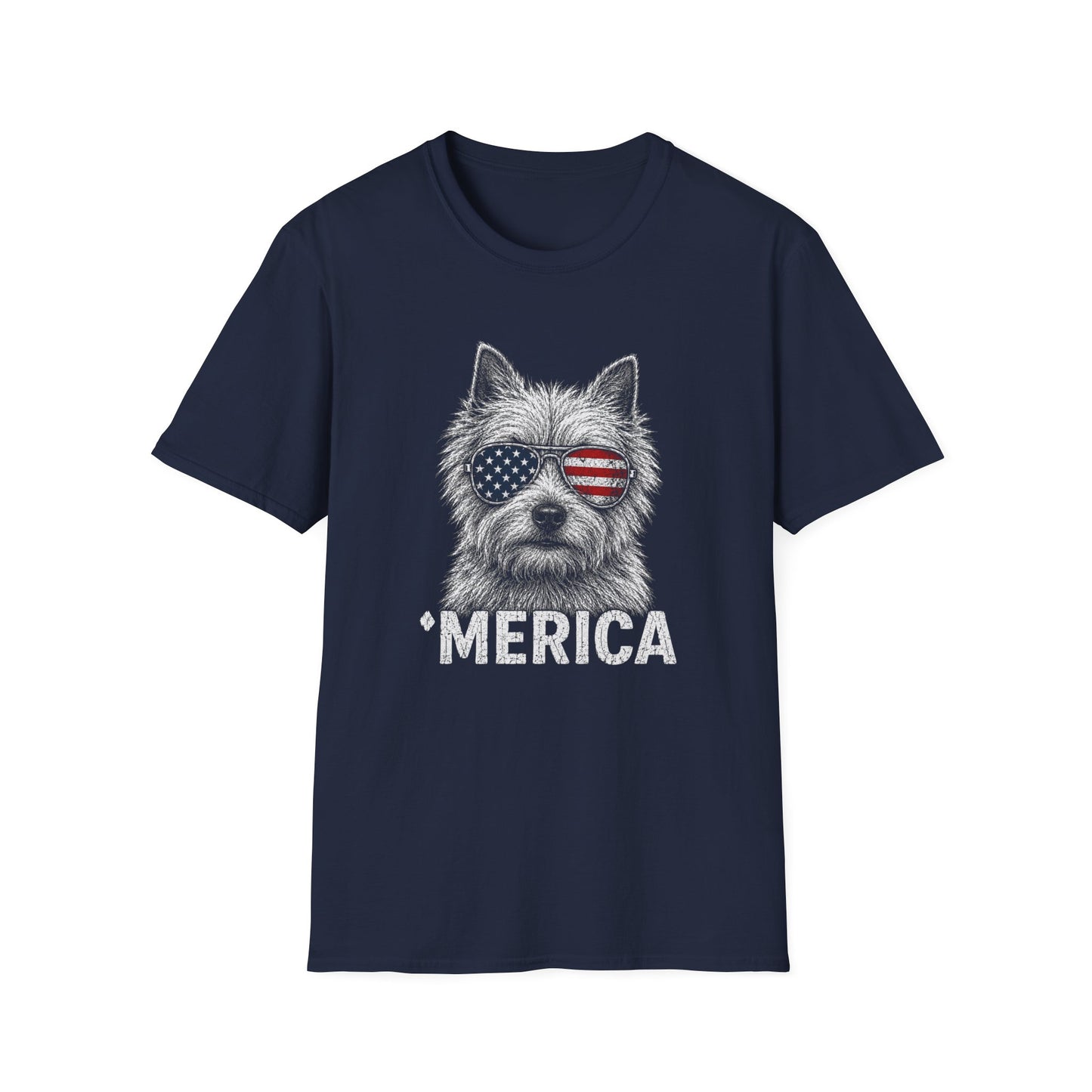 Norwich Terrier Merica Tee