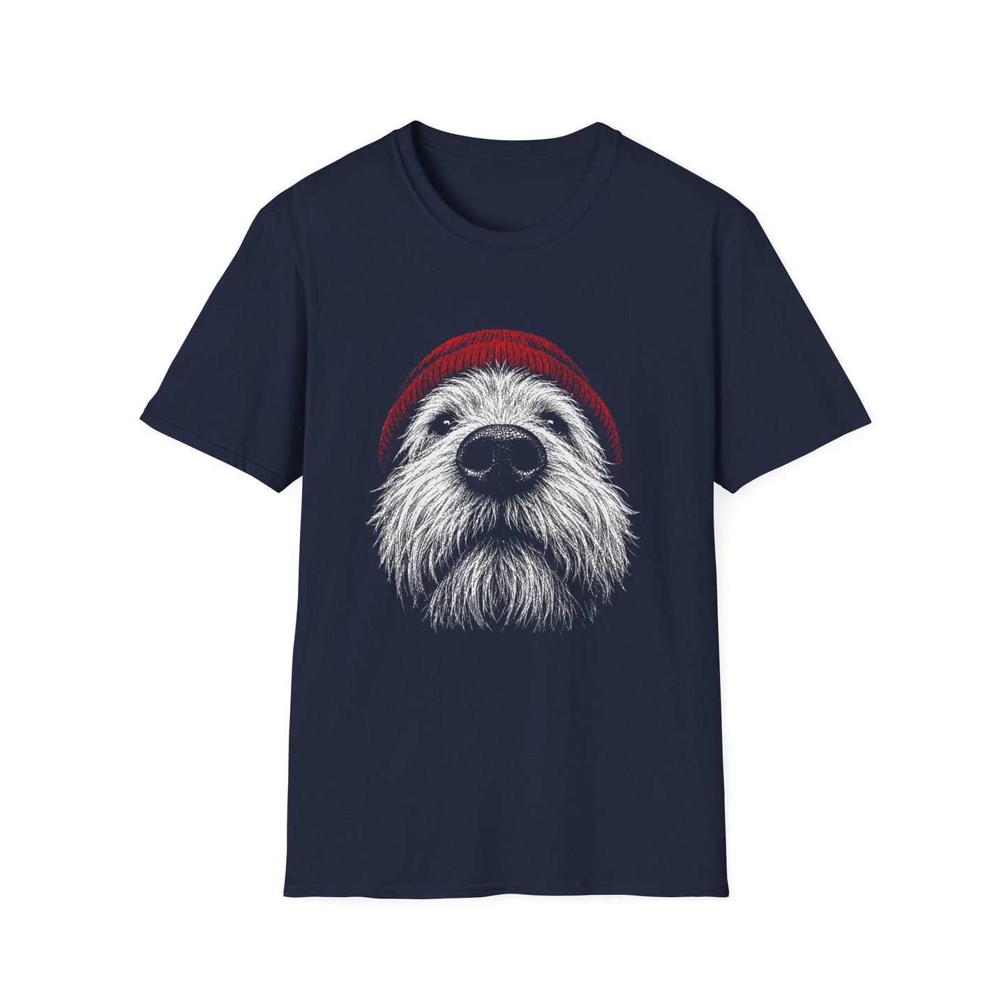 Red Hat Wheaten Terrier Tee