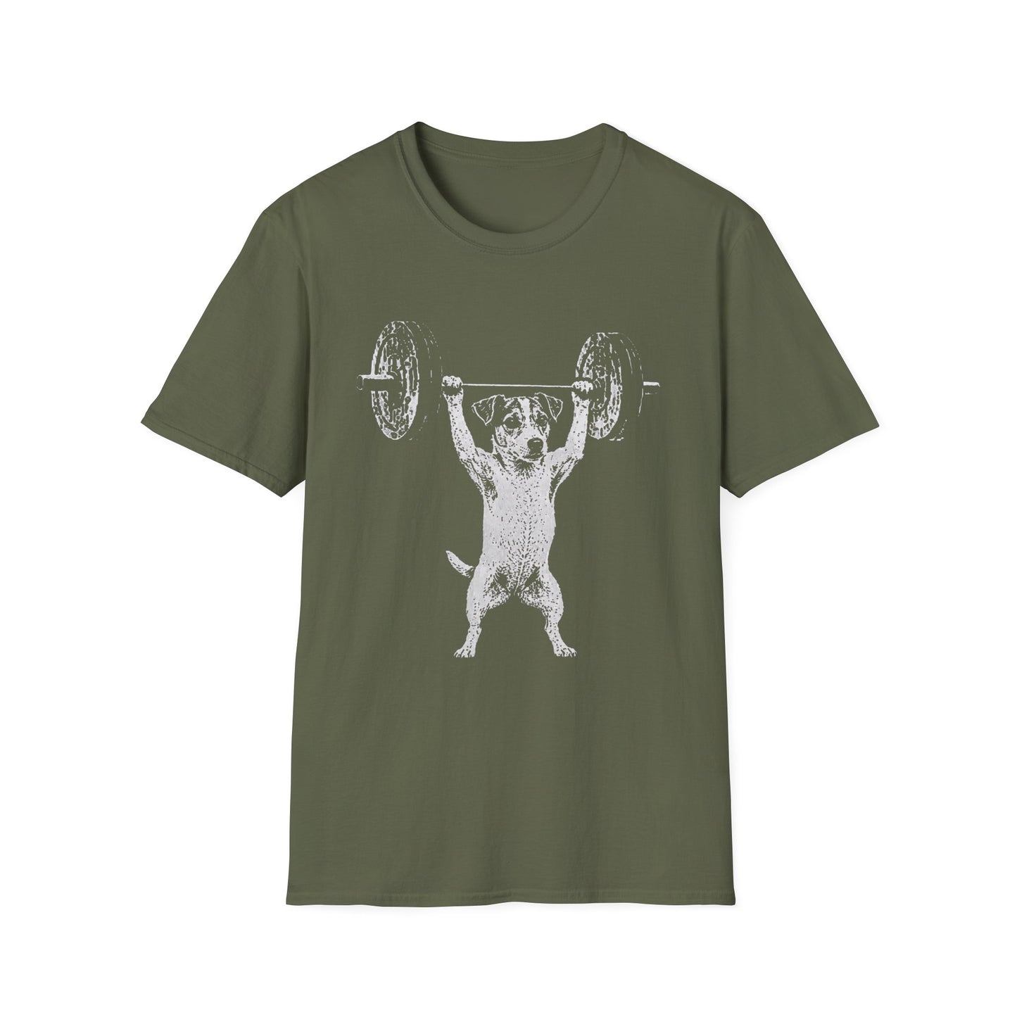 Jack Russell Powerlifting Tee