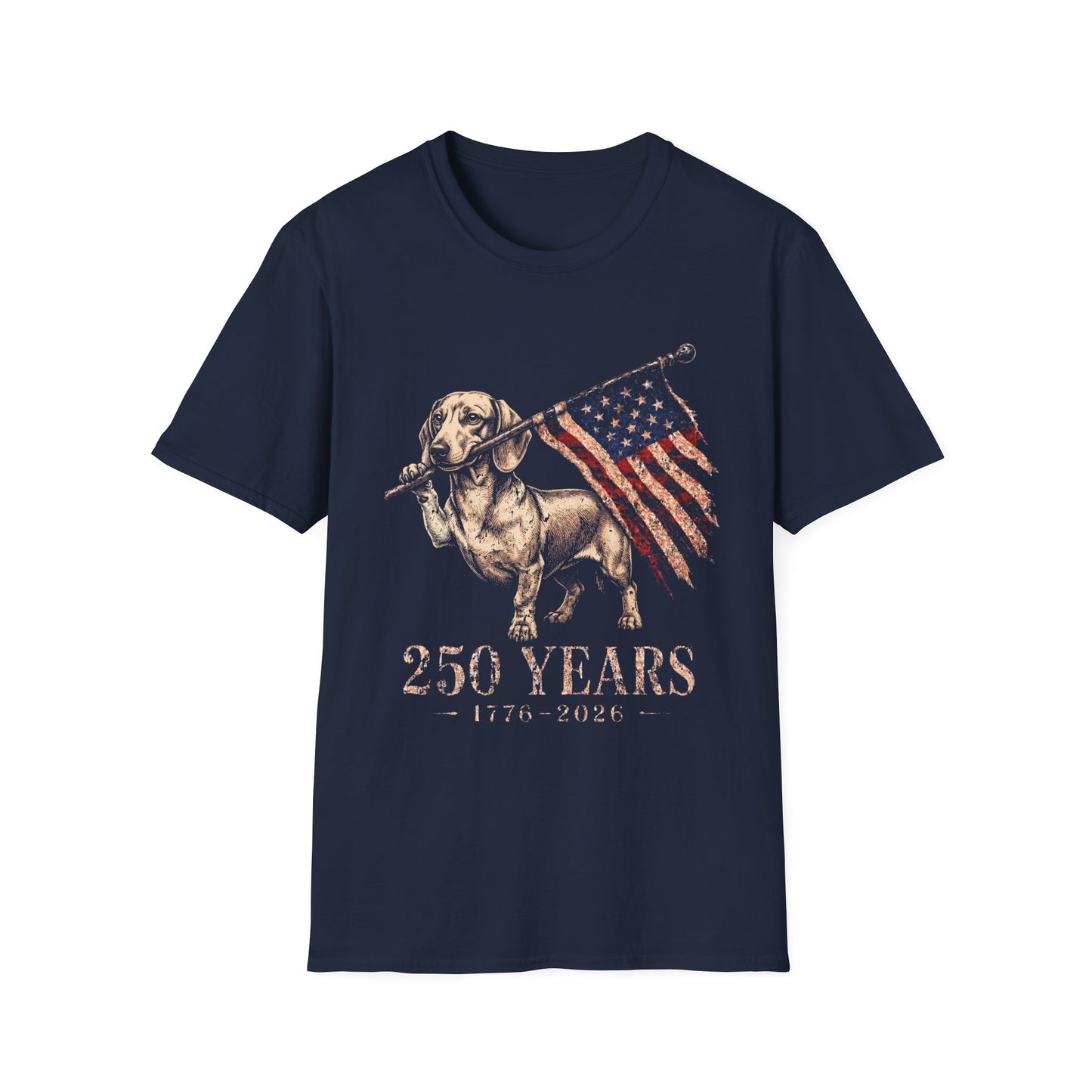 Dachshund USA 250 Years Tee