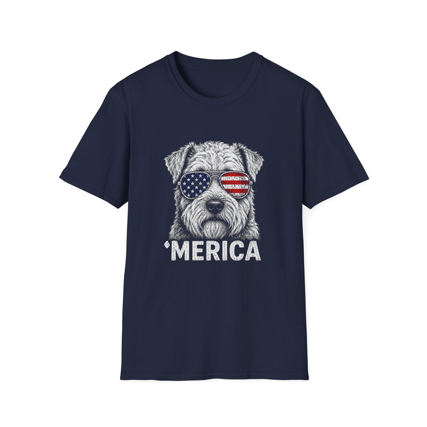 Wheaten Terrier Merica Tee