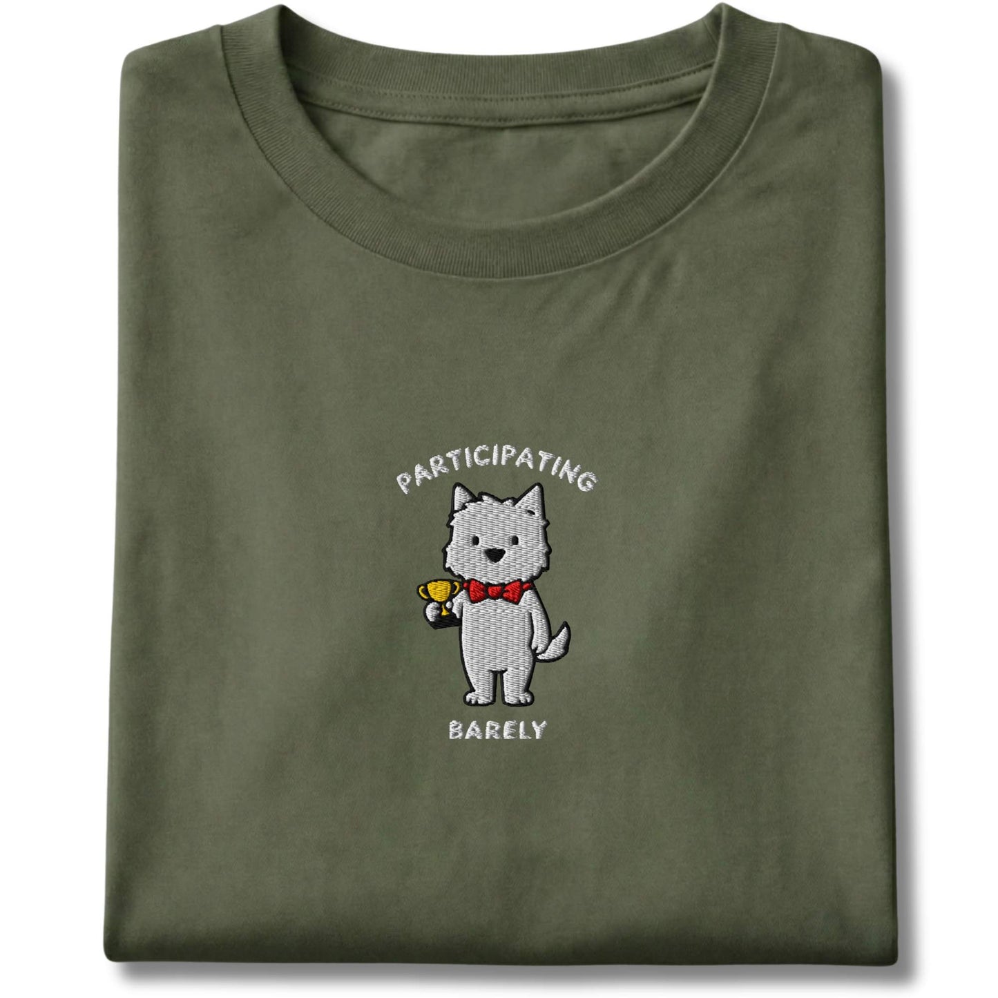 Embroidered Westie Participating Tee