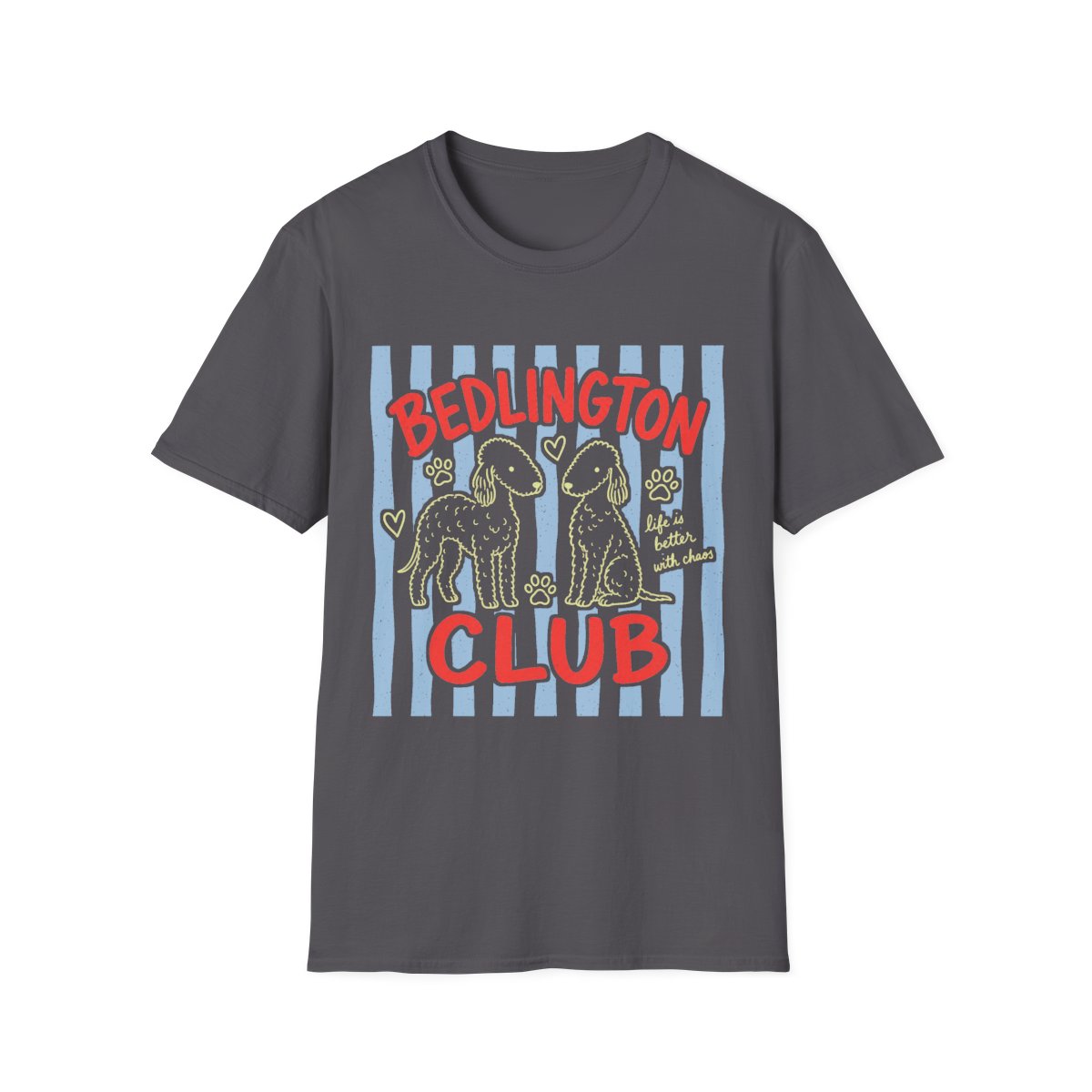 Bedlington Club Tee - Charcoal