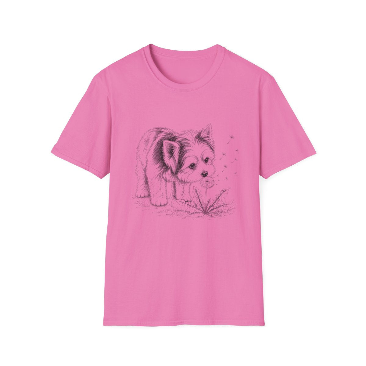 Biewer Terrier Make A Wish Tee - Azalea