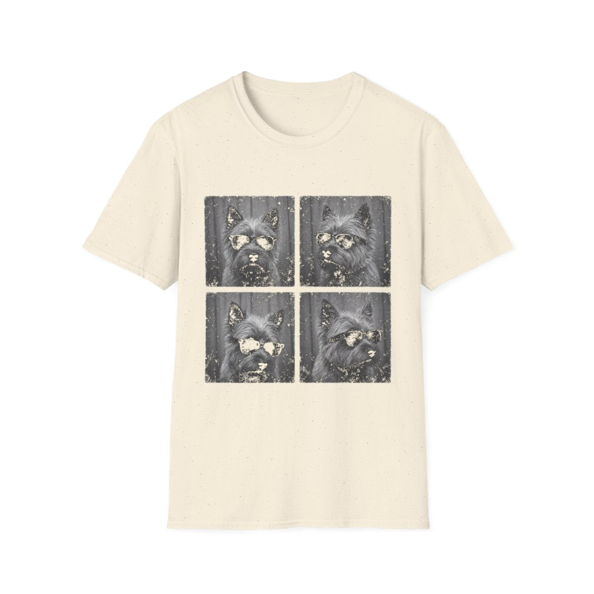 Cairn Terrier Photo Booth Tee - Natural