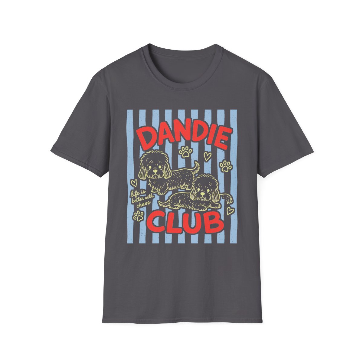 Dandie Club Tee - Charcoal