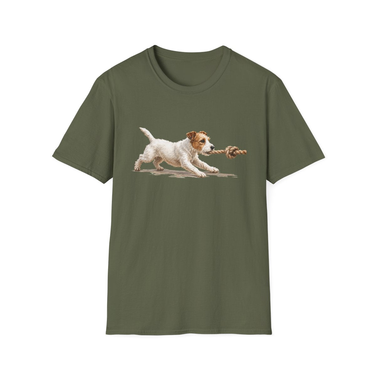 It's Mine Parson Russell Terrier Tee - Military Green