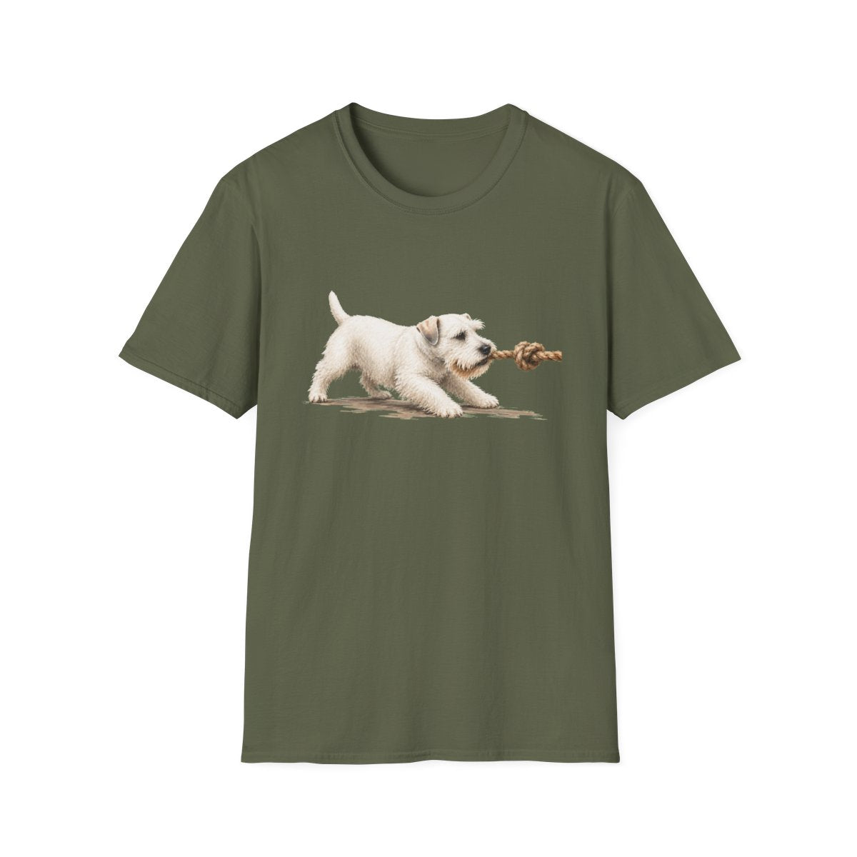 It's Mine Sealyham Terrier Tee - Military Green