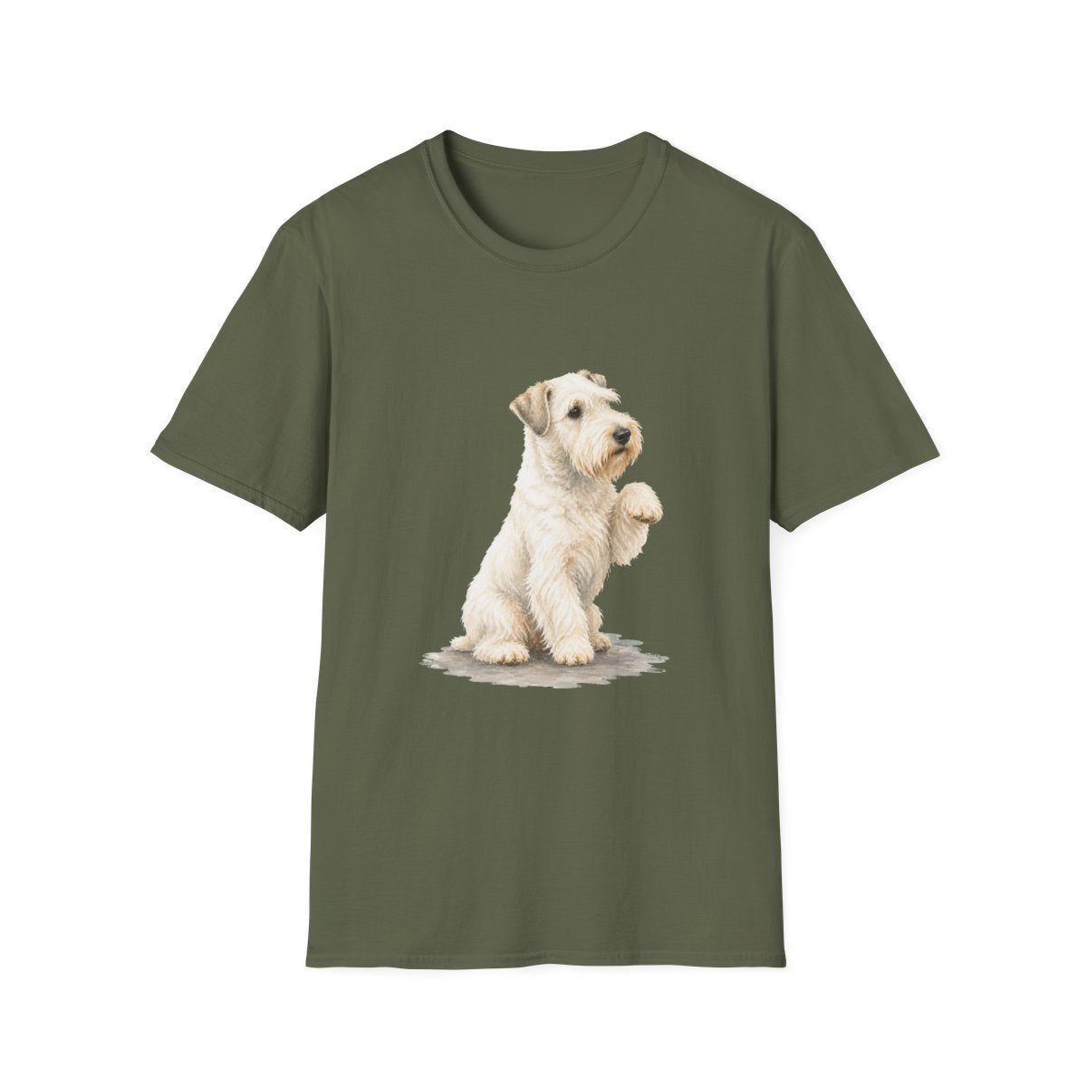 Just One Bite Sealyham Terrier Tee - Military Green