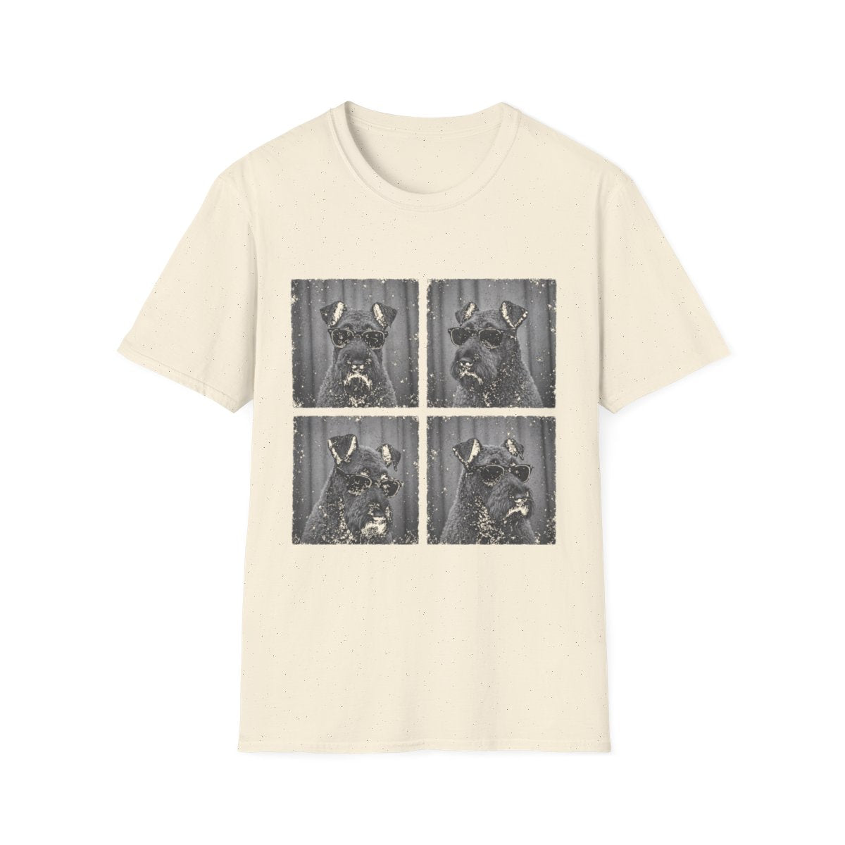 Kerry Blue Terrier Photo Booth Tee - Natural