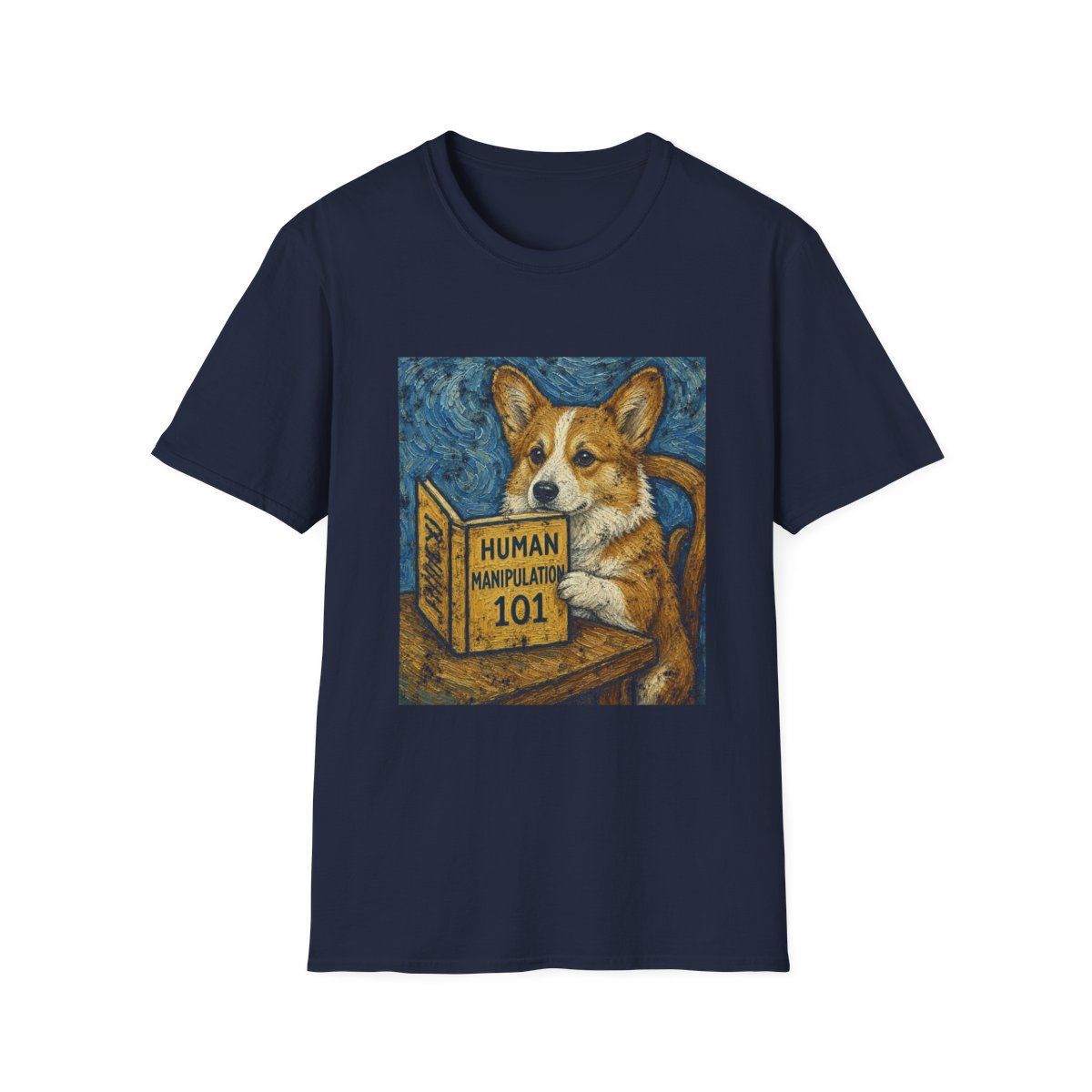 Master Manipulator Corgi Tee - Navy
