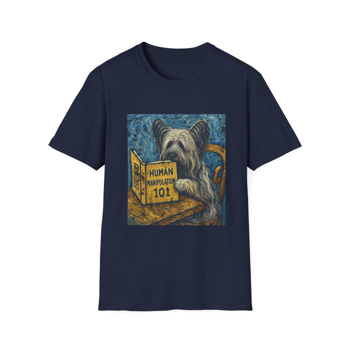 Master Manipulator Skye Terrier Tee - Navy