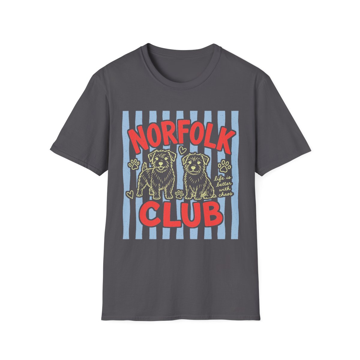Norfolk Club Tee - Charcoal