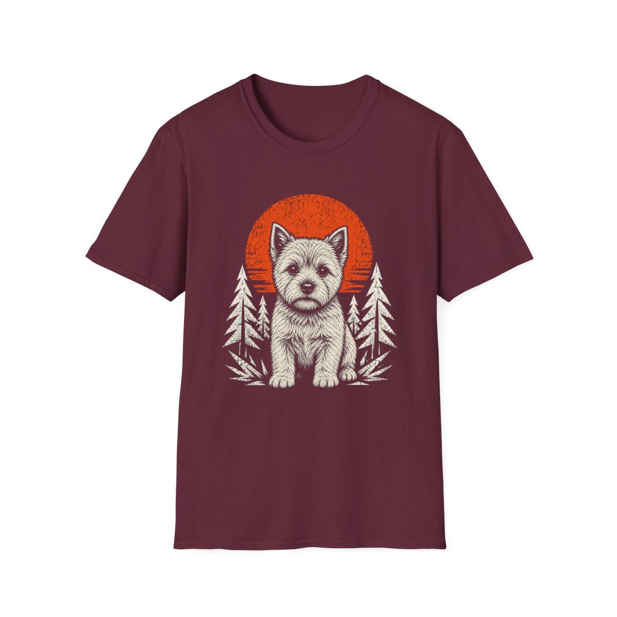 Norwich Terrier Adventure Club Tee - Maroon