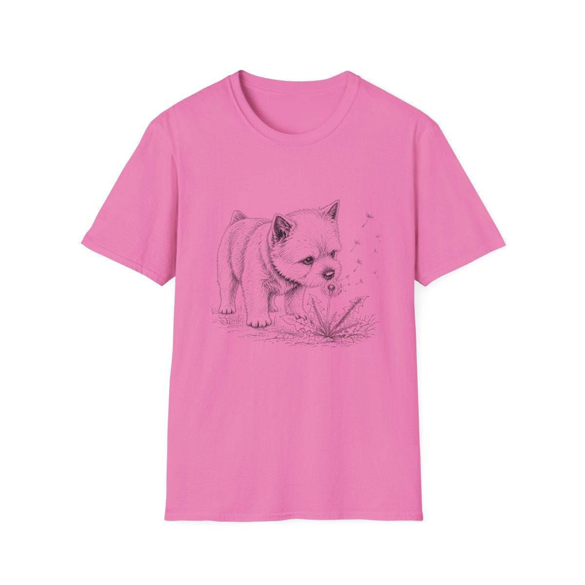 Norwich Terrier Make A Wish Tee - Azalea
