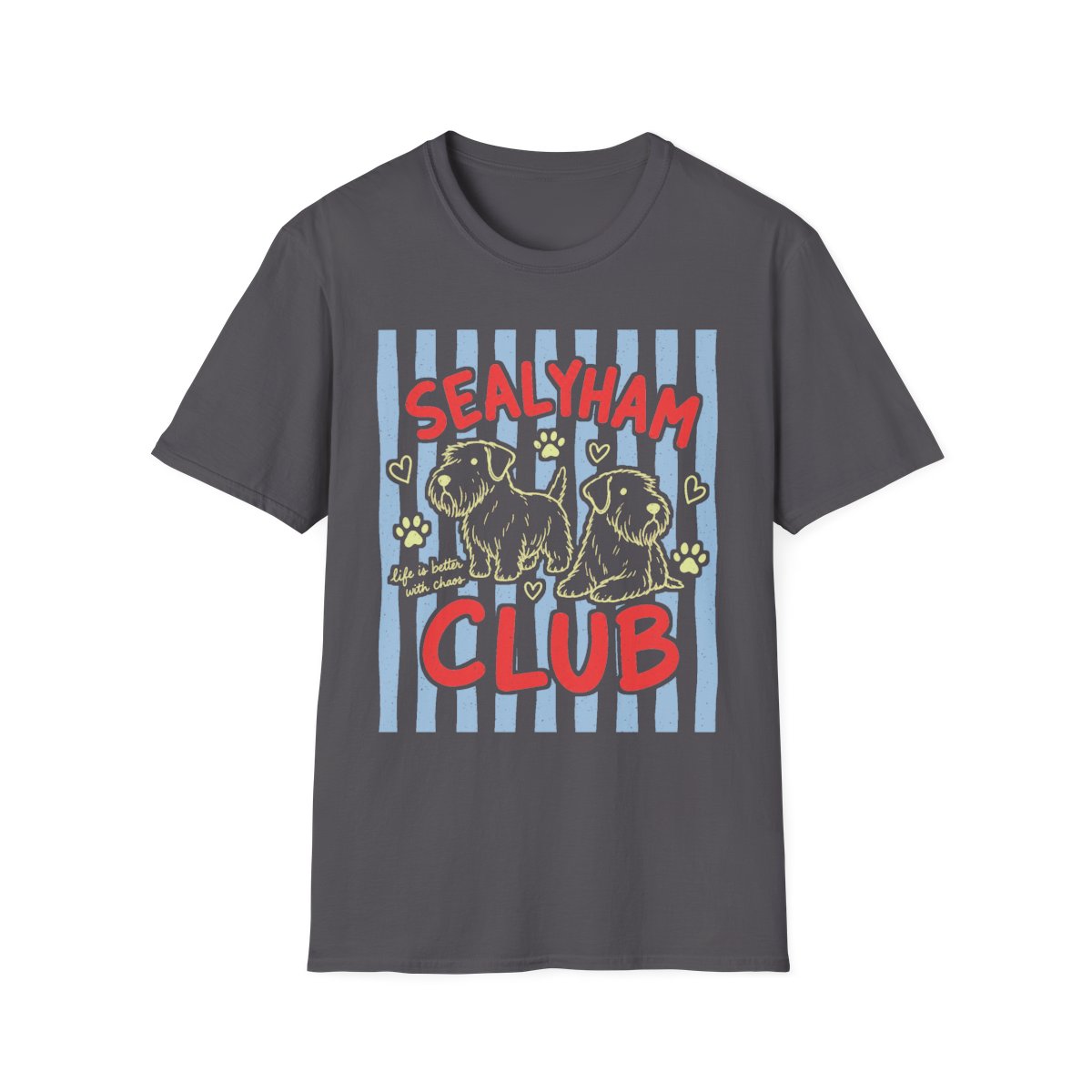 Sealyham Club Tee - Charcoal