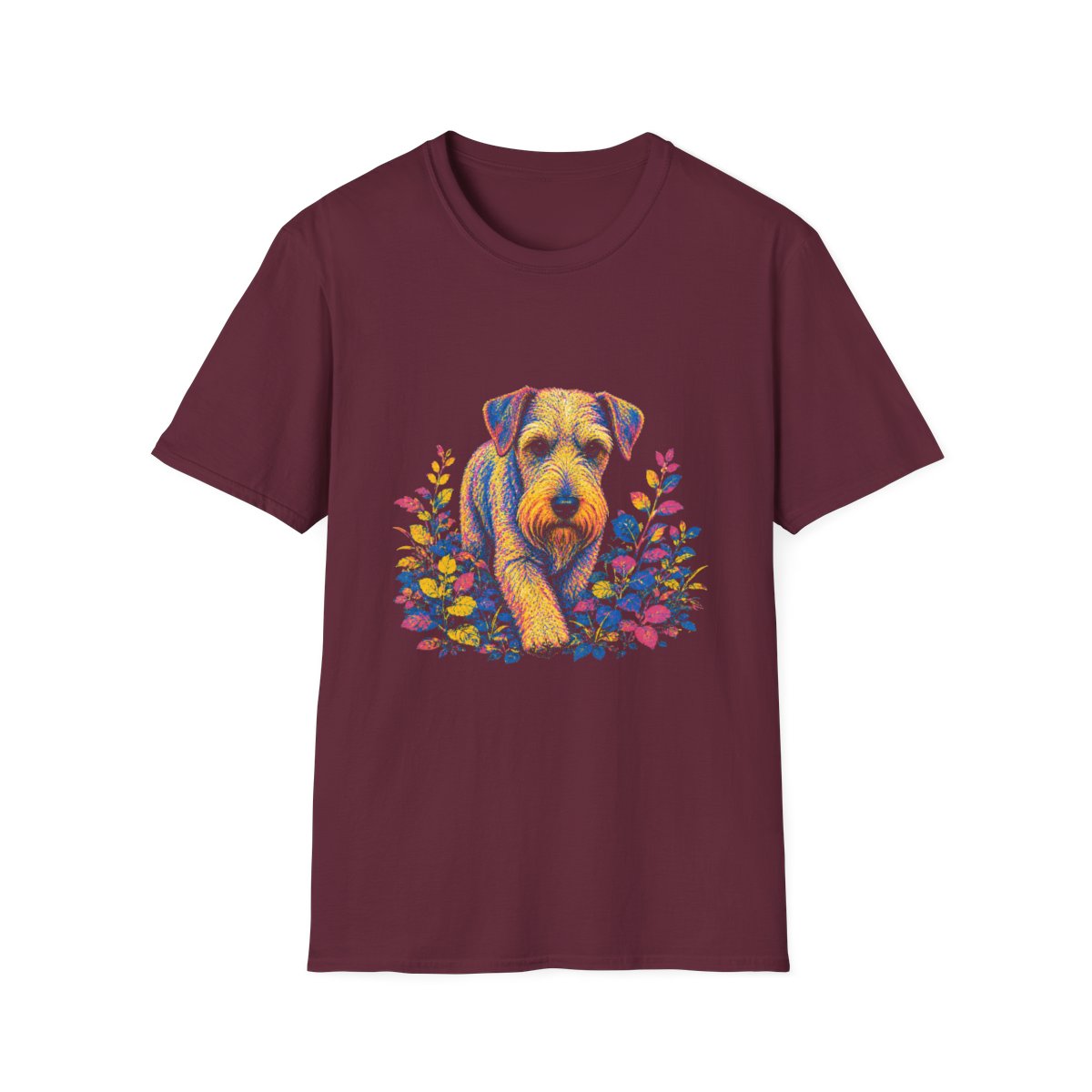 Sealyham Terrier Bold Spirit Tee - Maroon