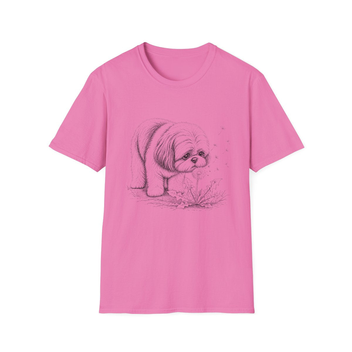 Shih Tzu Make A Wish Tee - Azalea