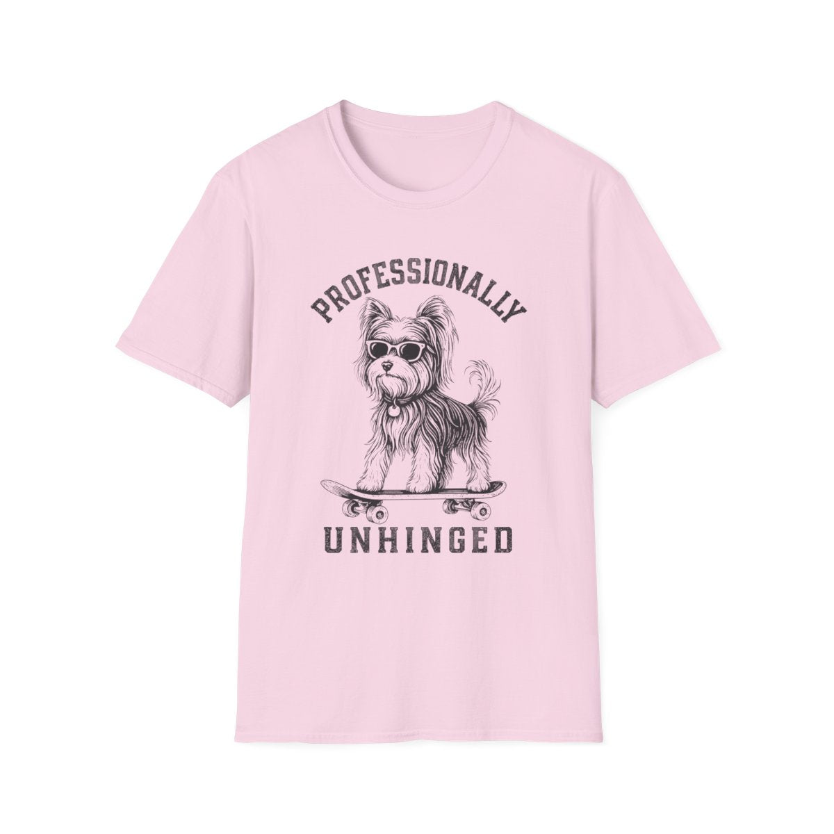 Skateboard Biewer Terrier Tee - Light Pink