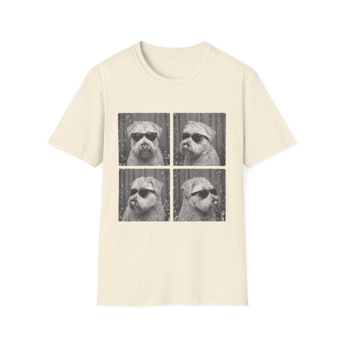 Soft Coated Wheaten Terrier Photo Booth Tee - Natural