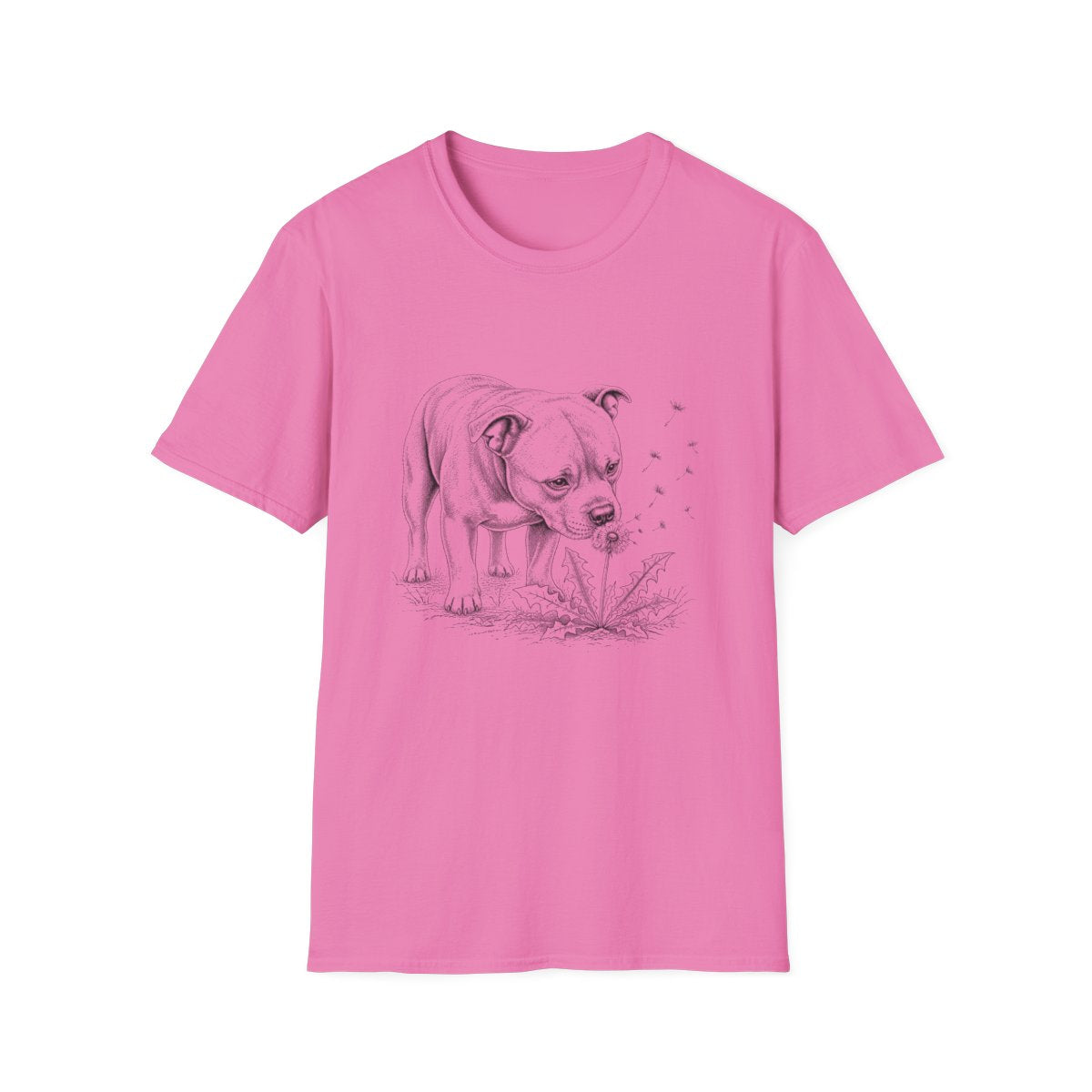 Staffordshire Bull Terrier Make A Wish Tee - Azalea
