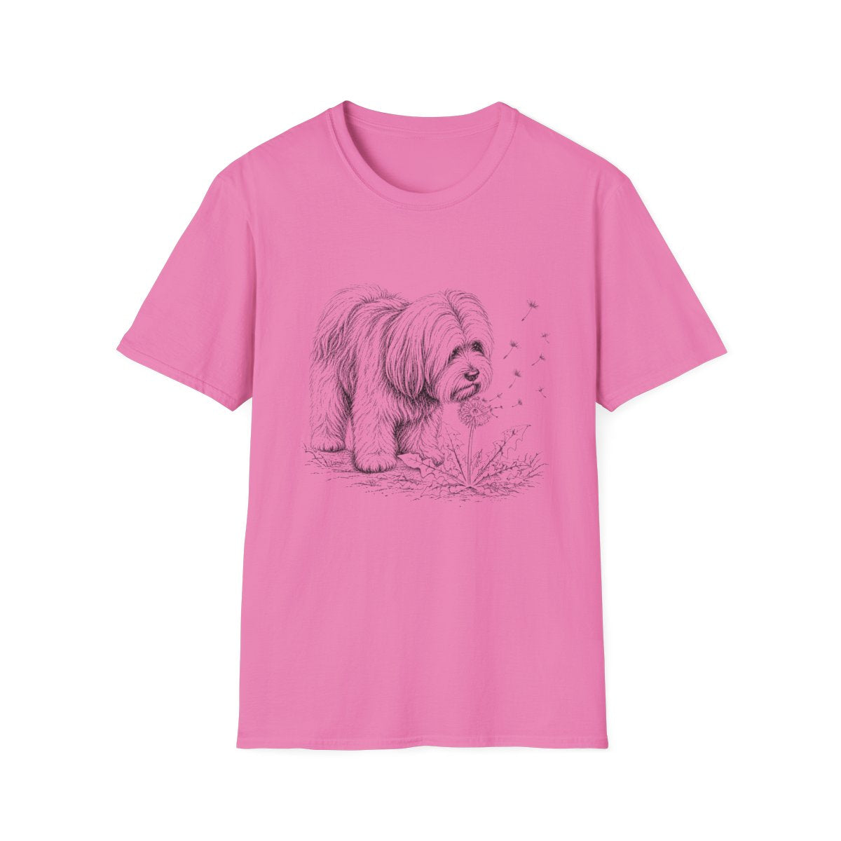 Tibetan Terrier Make A Wish Tee - Azalea