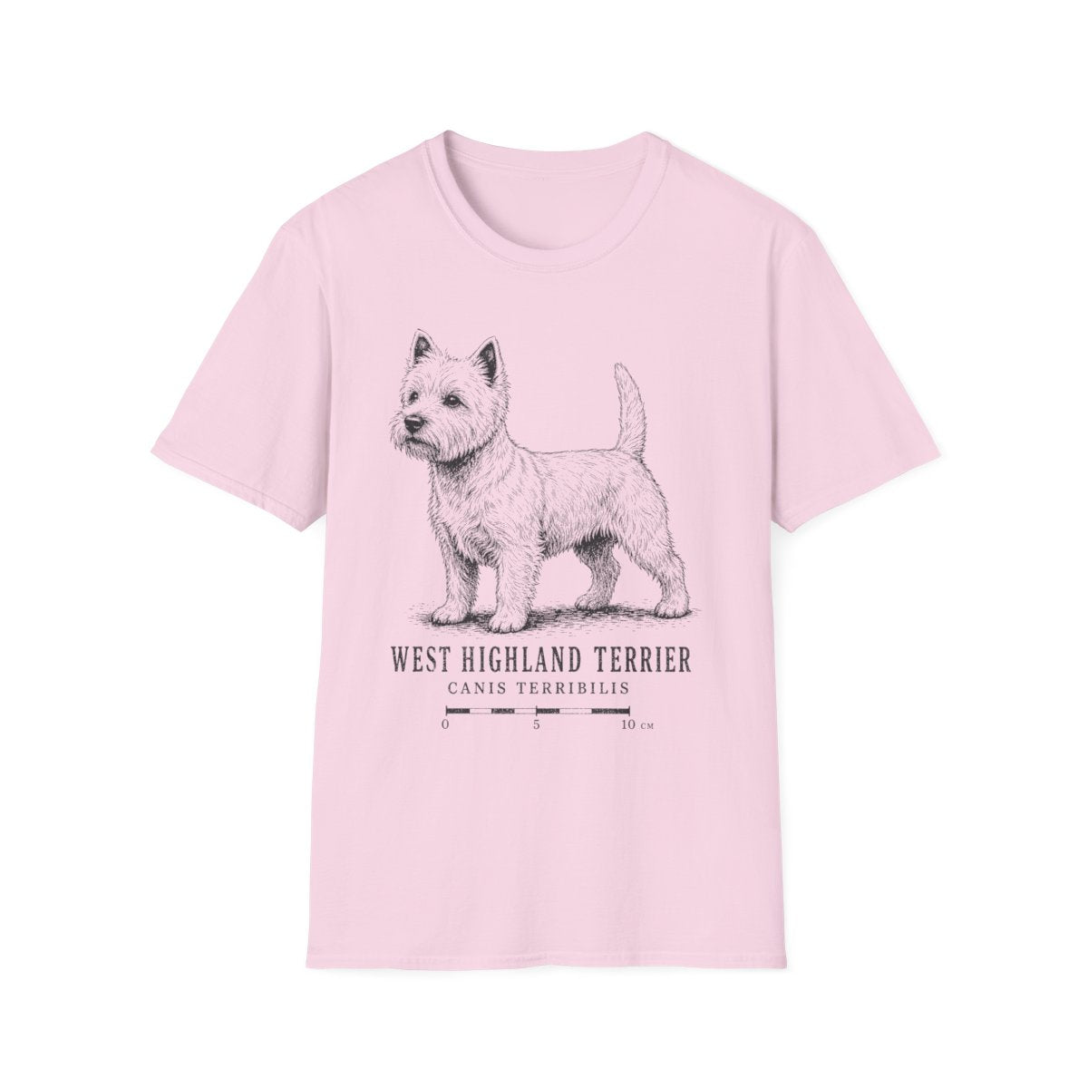 Westie Specimen Tee - Light Pink