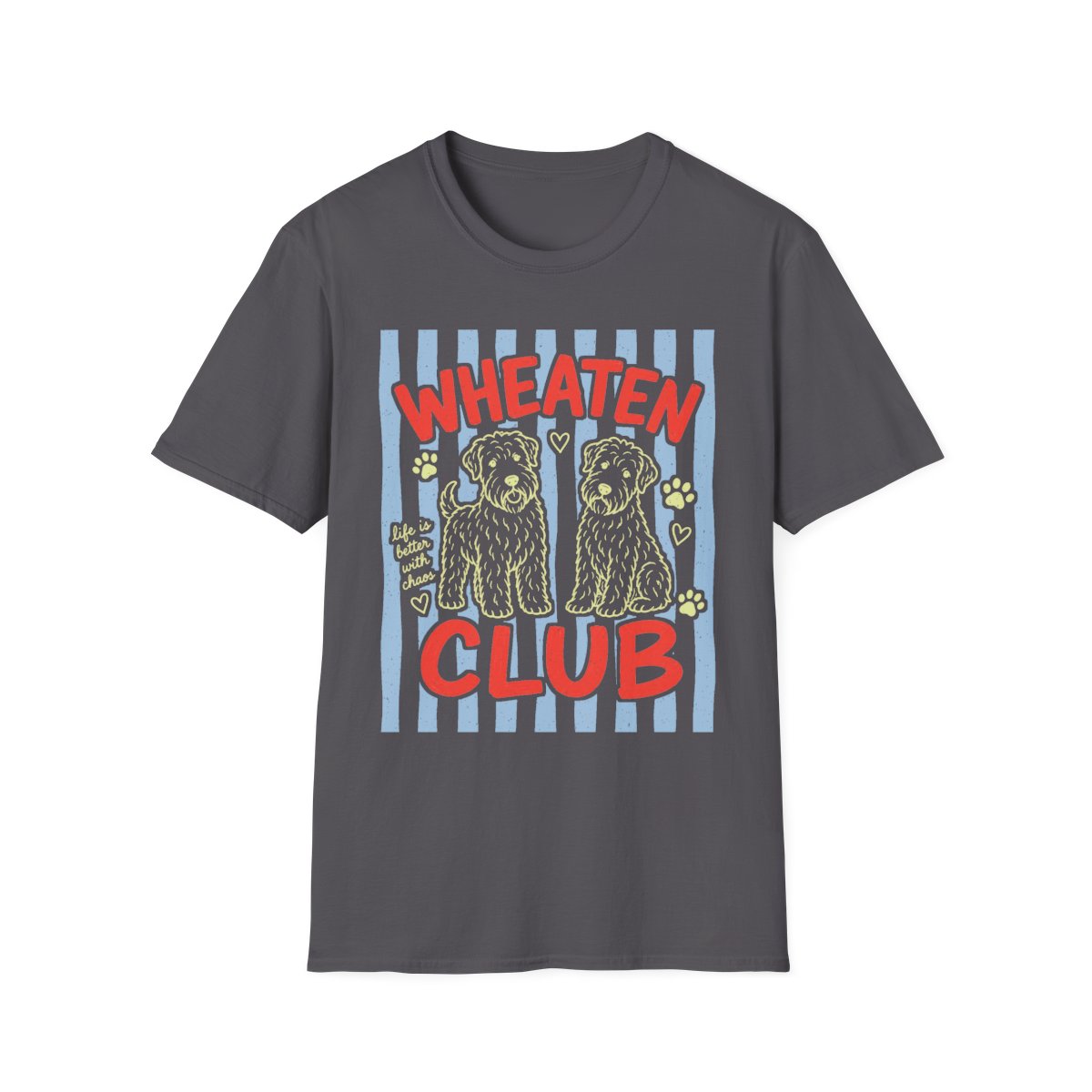 Wheaten Club Tee - Charcoal