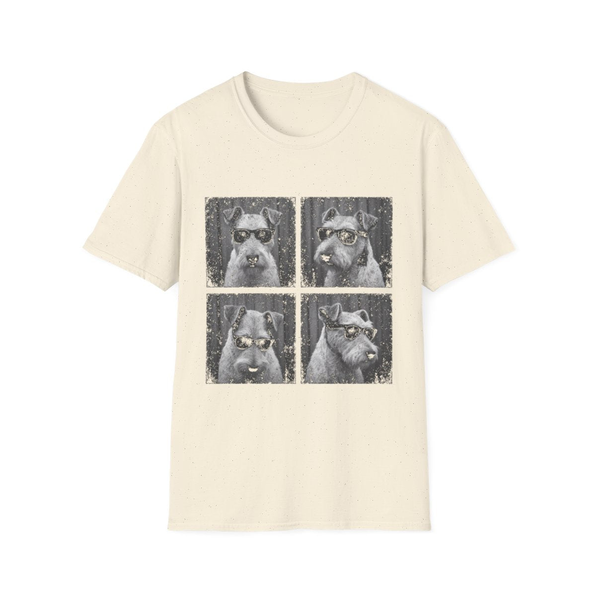 Wire Fox Terrier Photo Booth Tee - Natural