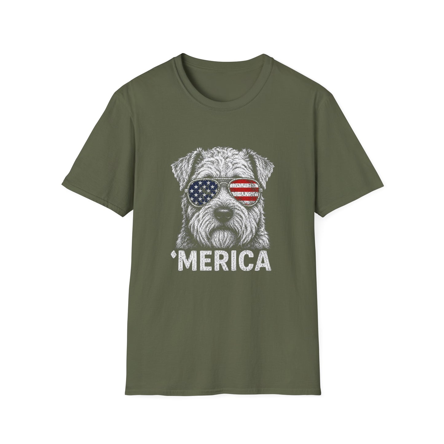 Wheaten Terrier Merica Tee