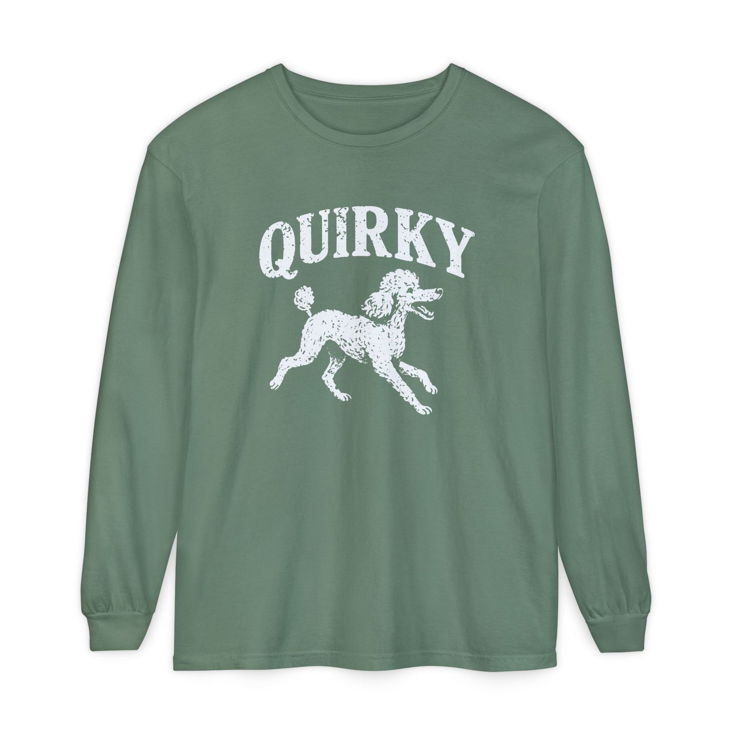 Poodle Quirky Long Sleeve T-Shirt