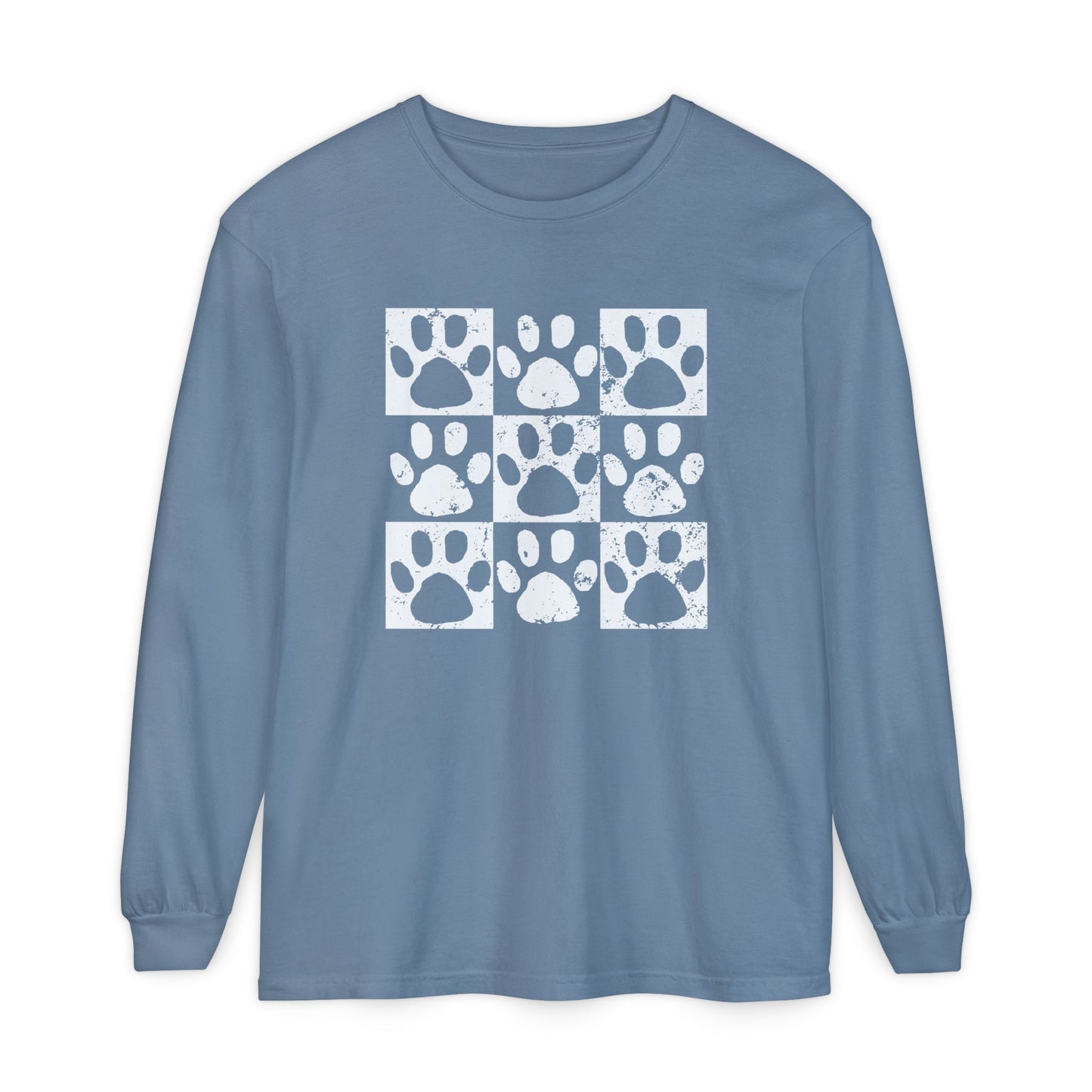 Paw Print Long Sleeve T-Shirt