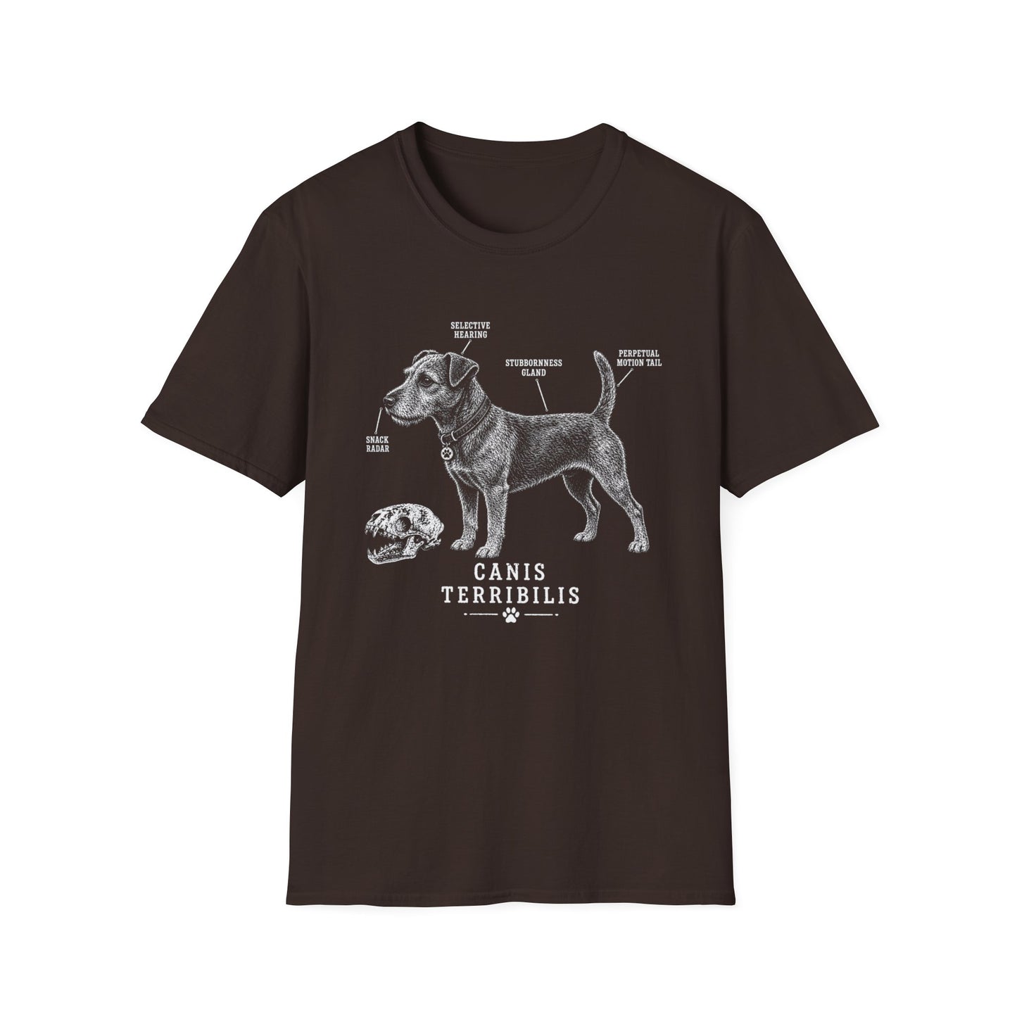 Anatomy Of A Patterdale Terrier Tee