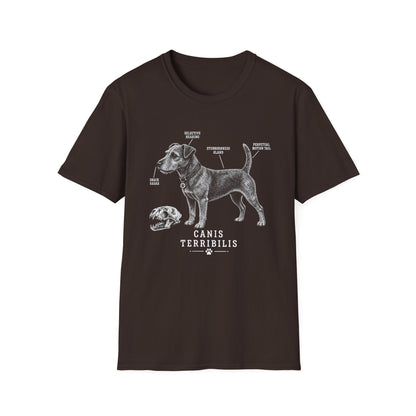 Anatomy Of A Patterdale Terrier Tee