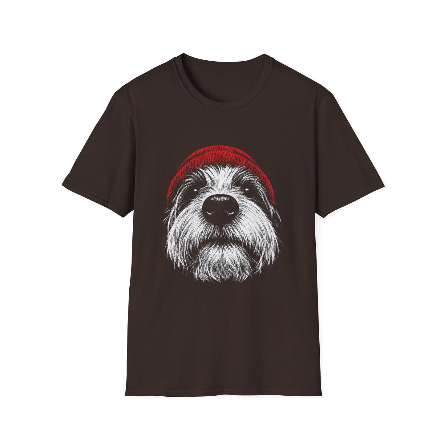 Red Hat Biewer Terrier Tee