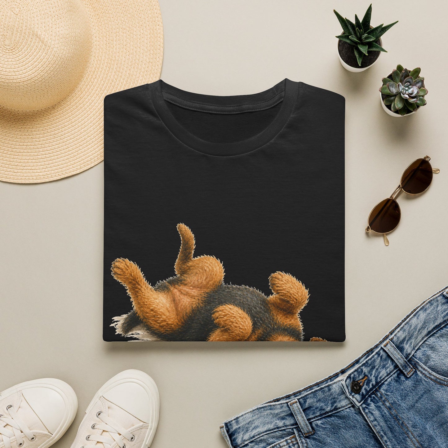 Belly Rubs Welsh Terrier Tee