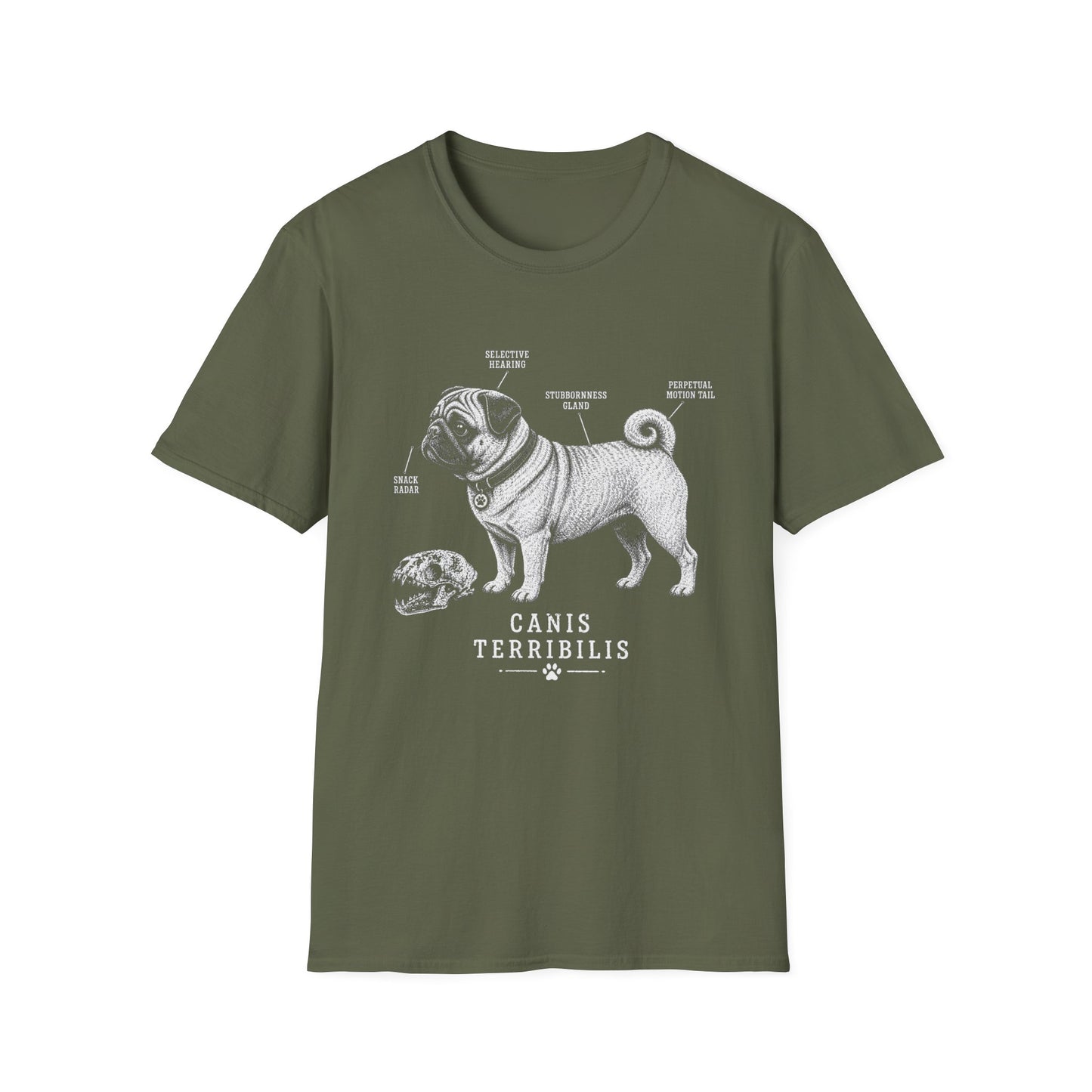 Anatomy Of A Pug Tee
