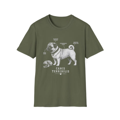 Anatomy Of A Pug Tee
