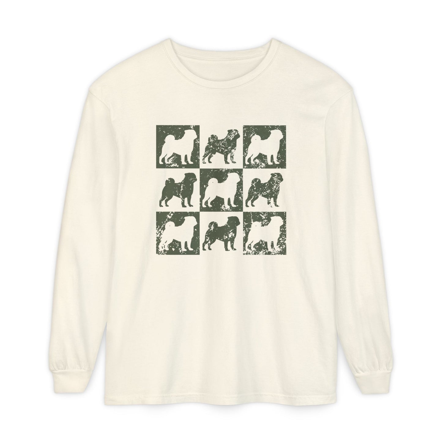 Pug Long Sleeve T-Shirt