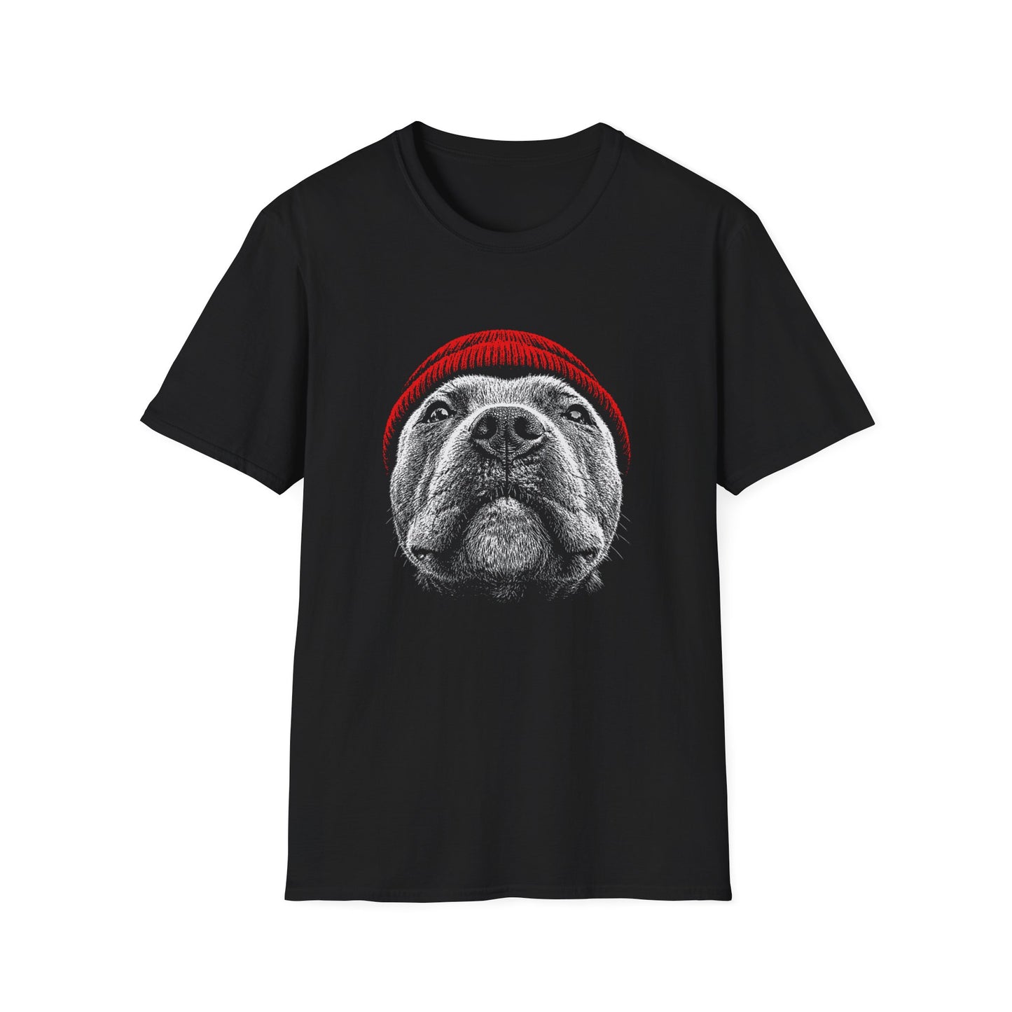 Red Hat Staffy Tee