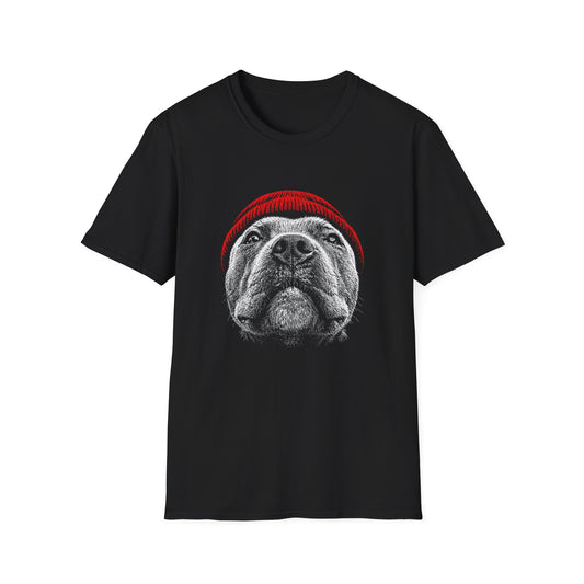 Red Hat Staffy Tee
