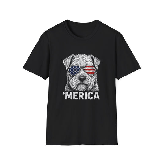 Wheaten Terrier Merica Tee