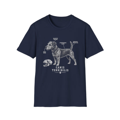 Anatomy Of A Patterdale Terrier Tee