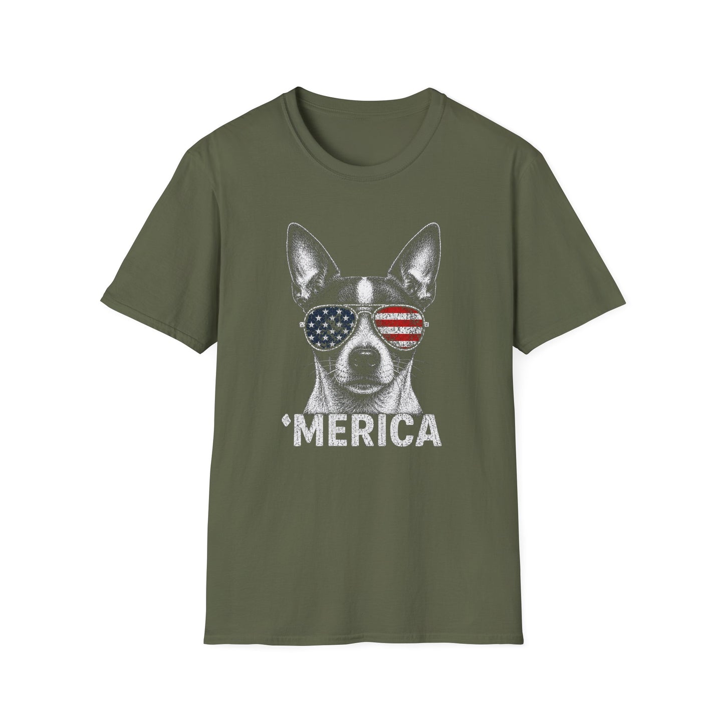Rat Terrier Merica Tee