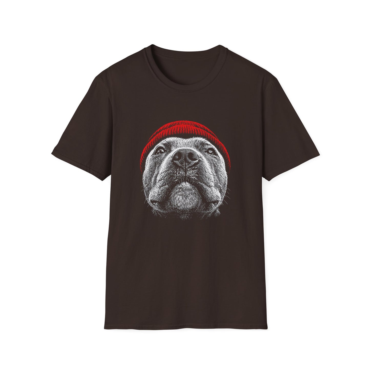 Red Hat Staffy Tee