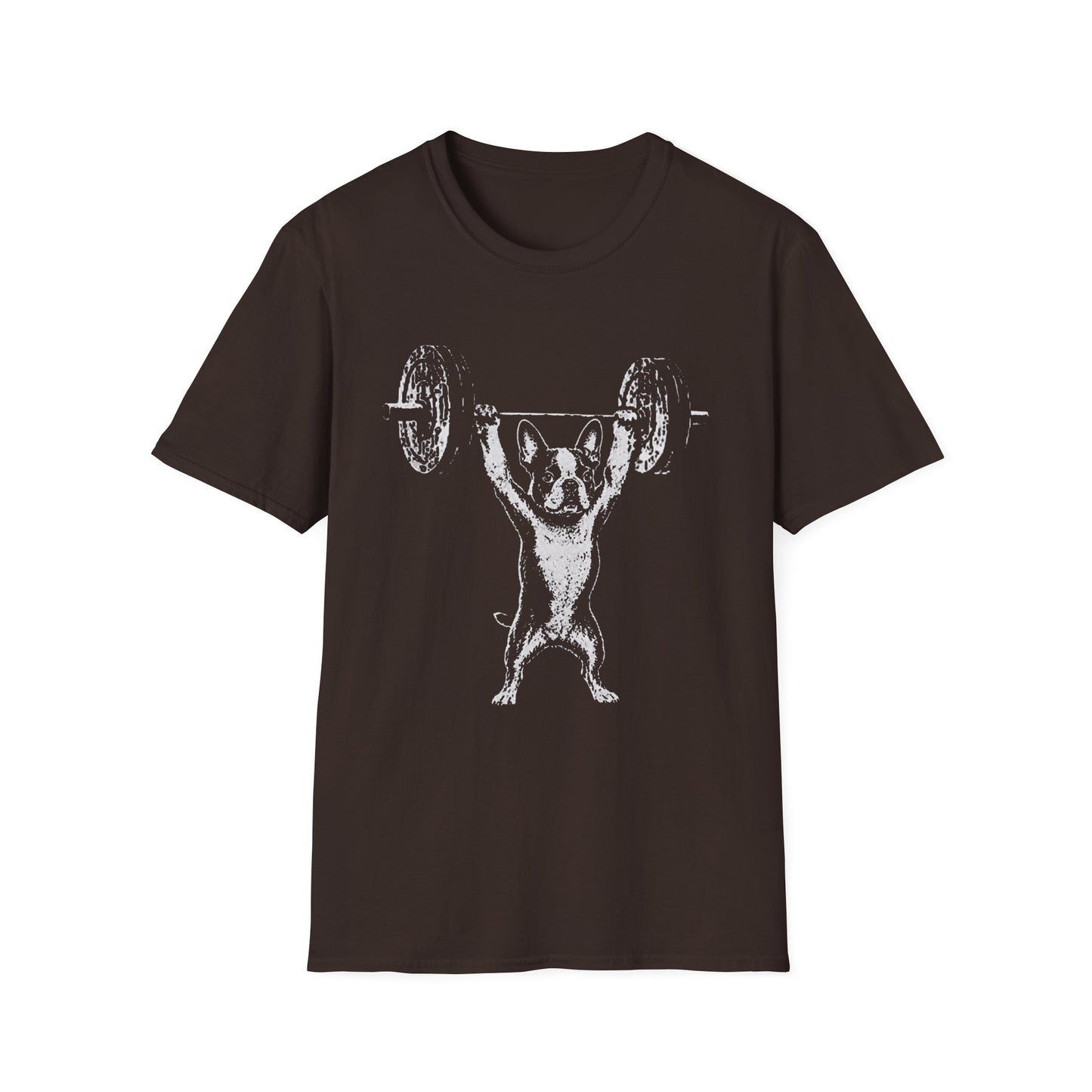 Boston Terrier Powerlifting Tee