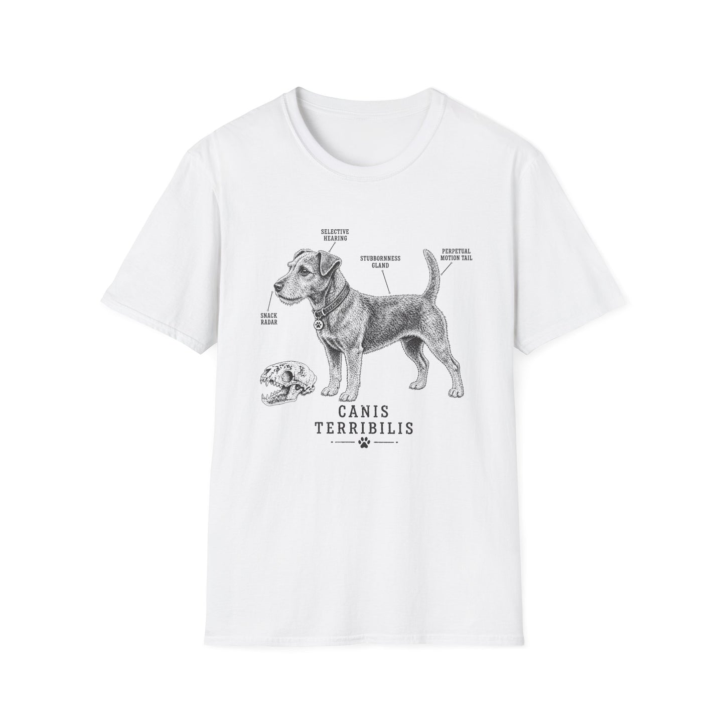 Anatomy Of A Patterdale Terrier Tee