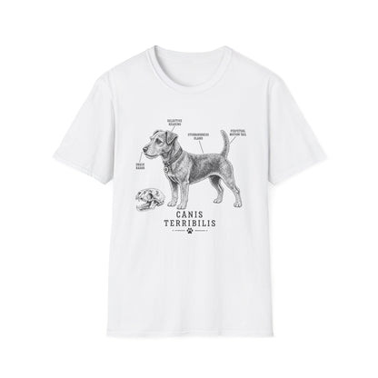 Anatomy Of A Patterdale Terrier Tee