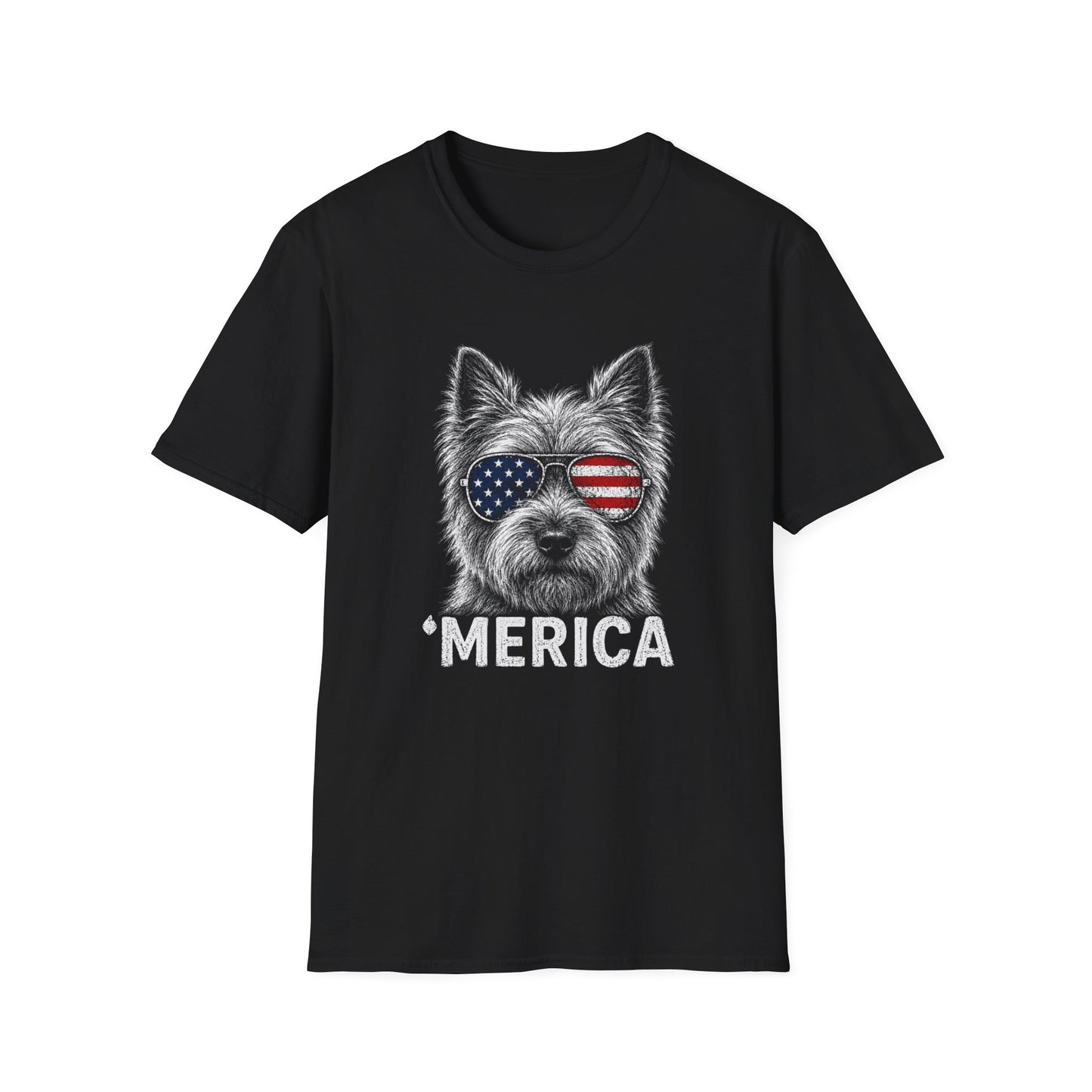 Cairn Terrier Merica Tee
