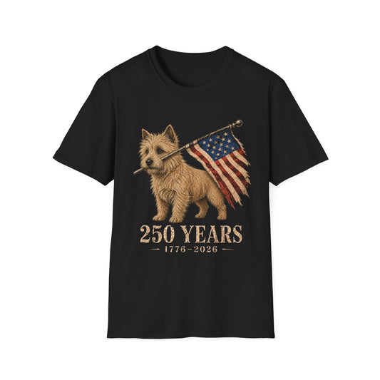 Cairn Terrier USA 250 Years Tee